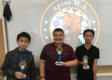 Aptos Middle School Chess Club Hosts 6th Annual Fall Chess Tournament