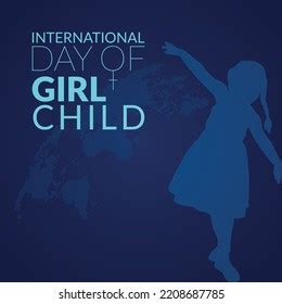 International Girl Child Day International Day Stock Vector (Royalty Free) 2208687785 | Shutterstock