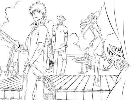 Bleach Anime Coloring Pages - Coloring Home