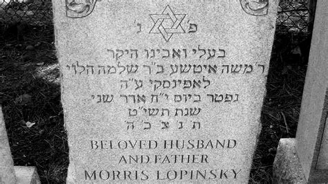 The Complete Visual Guide to Jewish Headstones - Cousinist: Family Tree ...