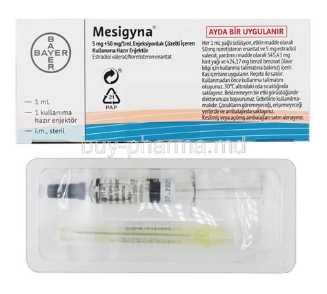 Buy Mesigyna, Estradiol /norethisterone Injection Online