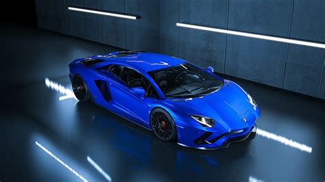 1284x2778px | free download | HD wallpaper: vehicle, car, supercars, Lamborghini, blue cars ...