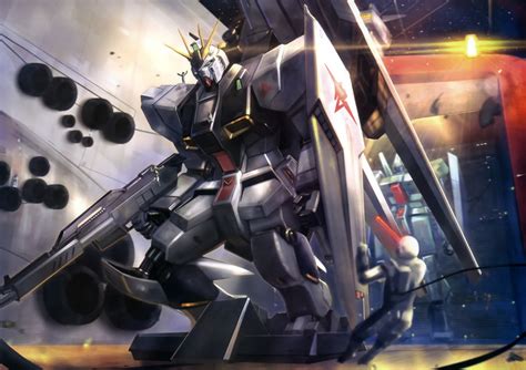 Nu Gundam Launching Wallpaper - Gundam Kits Collection News and Reviews