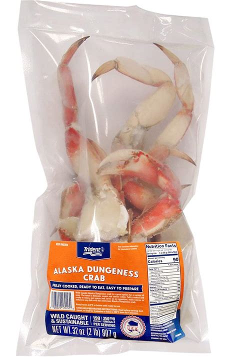 Amazon.com: Trident Seafoods - Wild-Caught Alaska Dungeness Crab – Single Cuts - 2lb – 19g of ...