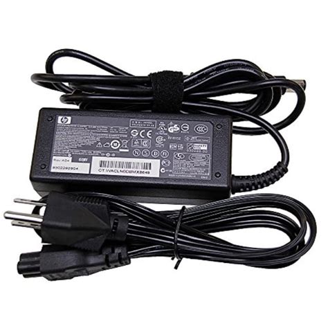 hp 65w laptop charger ac/dc adapter 18.5v 3.5a for hp elitebook 8440p ...