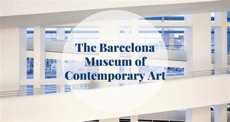 The Barcelona Museum of Contemporary Art - Barcelona Home