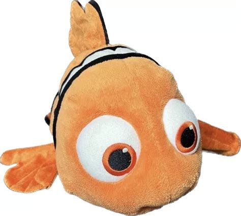 FINDING NEMO MARLIN Dad Soft Plush Toy Disney Store Stamped Clown Fish Very Rare £24.99 ...