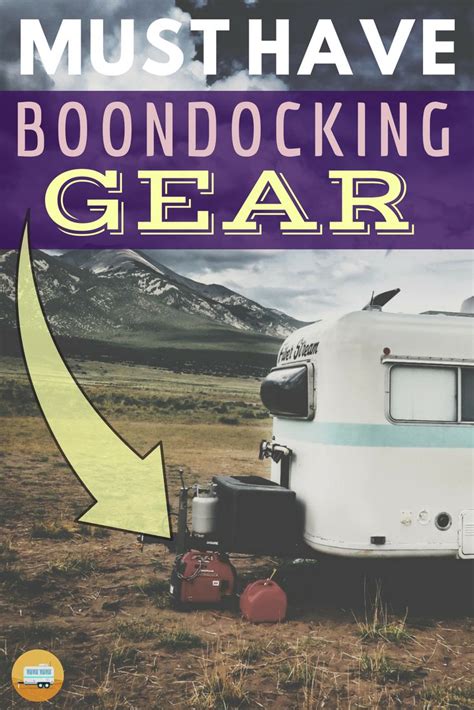 Ultimate Gear for the Ultimate Boondocking Experience