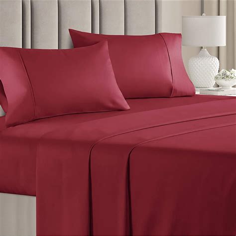 California King Sheet Set – 4 Piece - Luxury Sheets - Extra Soft - Deep Pockets - Breathable ...