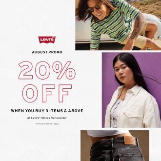 Levi's August 20% OFF Promotion