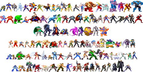 MARVEL VS CAPCOM 1-4 by PREDATOR-ASSASSIN on DeviantArt