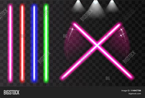 Colorful Laser Beam. Vector & Photo (Free Trial) | Bigstock