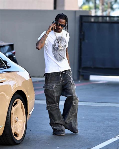 Travis Scott Found the Baggiest Way to Hide His 'Utopia' Nikes