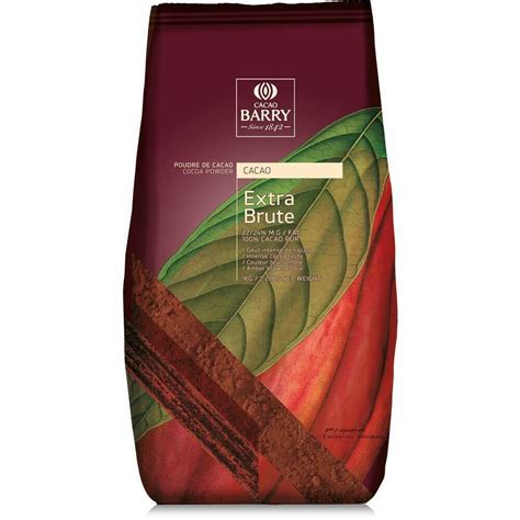 * Barry Callebaut Extra Brute Cocoa Powder 2.2 Pounds