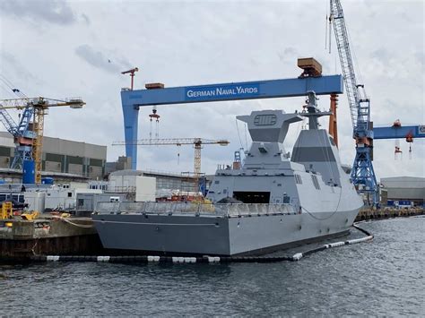 Israelische Korvette in Kieler Werft TKMS | Bildergalerie, Schiff, Kieler förde