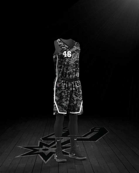 Spurs announce another camouflage jersey as this season's Nike City ...