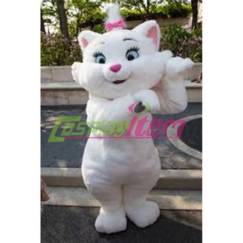 New arrival Customized Aristocats Marie Mascot animal Costume ...