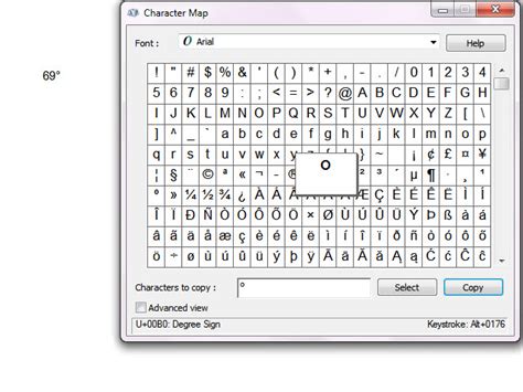 Keyboard Shortcut For Degree Symbol Mac - tontree