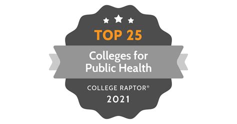 Top 25 Best Colleges for Public Health in the US: 2021 Rankings — Press Kit - College Raptor ...