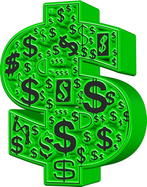 Green Dollar Sign Free Stock Photo - Public Domain Pictures
