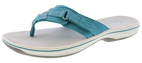 Clarks - Women's Clarks Breeze Sea Flip Flop - Walmart.com - Walmart.com