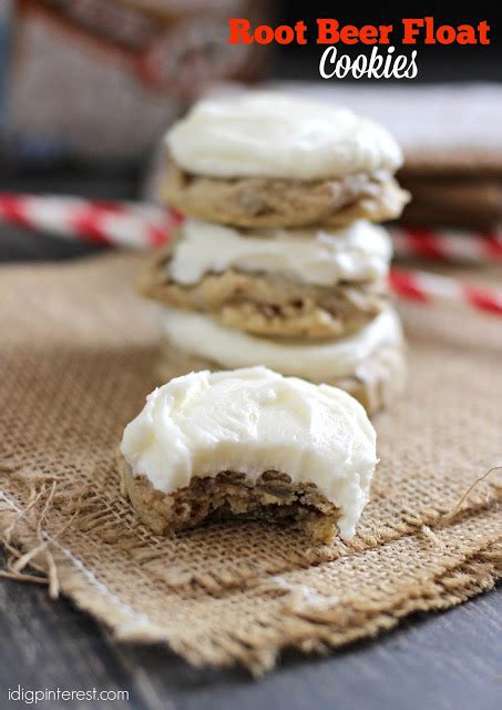 Root Beer Float Cookies - I Dig Pinterest