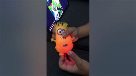 PUFFER MINION SOFT TOY LIGHTING # Shorts || GANES ISAAC - YouTube