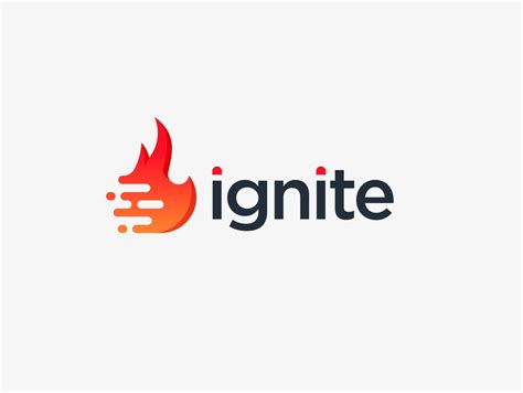 Ignite Logo Design | Text logo design, Professional logo design, Logo design