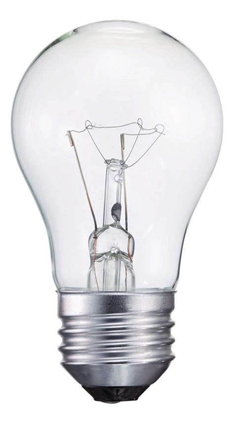 Philips 299990 Appliance Light Bulb, 40-Watt, A15 Glass Size, 1750 Hour Life, 1 Light Bulb ...