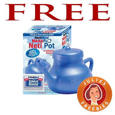 Free NeilMed NasaFlo Neti Pot - Julie's Freebies