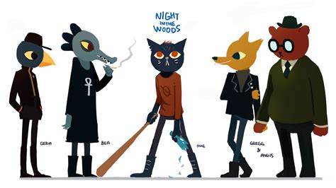 Travelling through Space — game Night In The Woods fan art! i’m waiting ...