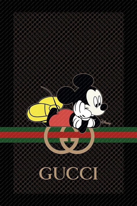 Gucci Logo Poster Gucci Home Decor Gucci Wall Art, gucci mickey mouse fondo de pantalla del ...