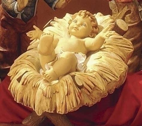 Infant Jesus with Cradle Nativity Set - 50"