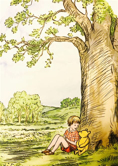 Pooh and Christopher Robin, from 'The Best Bear in All the World' | Winnie the pooh pictures ...