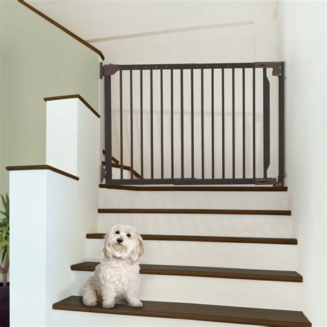 Expandable Walk Thru Dog Gates | Dog gate | Top of Stairs Pet Gate