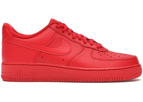 Nike Air Force 1 Low Triple Red - CW6999-600