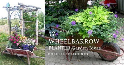 12 Creative Wheelbarrow Planter Ideas — Empress of Dirt