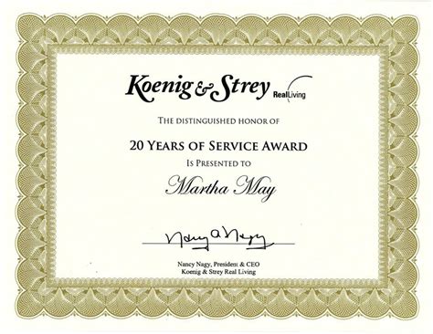 Loyalty Award Certificate - 9+ Examples, Format, Pdf