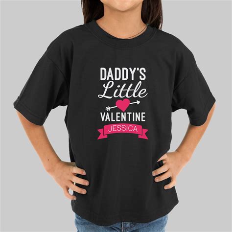 Personalized Little Valentine Kids T-Shirt | GiftsForYouNow