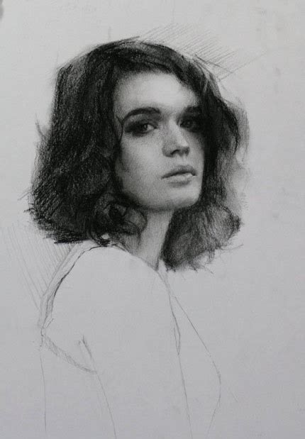 Portrait Charcoal Drawing Techniques / This video demonstrates how to ...