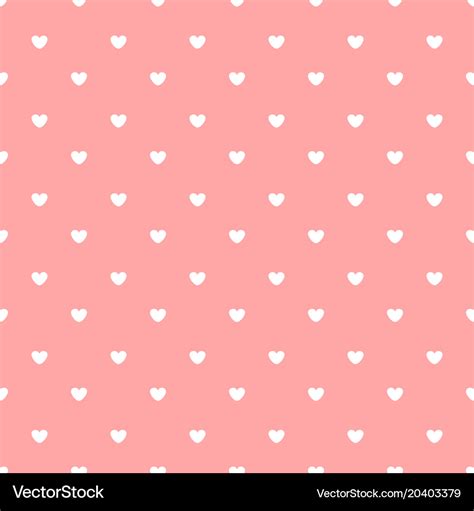 White hearts on pink background Royalty Free Vector Image