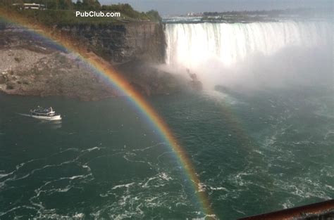 Niagara Falls Daily Rainbows Are A Nice Traveler's Treat