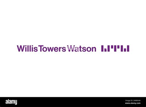 Willis Towers Watson, Logo, White Background Stock Photo - Alamy