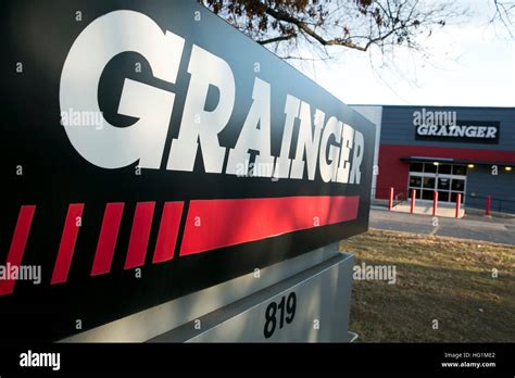 A logo sign outside of a W. W. Grainger, Inc., retail store in Mount Laurel, New Jersey on ...