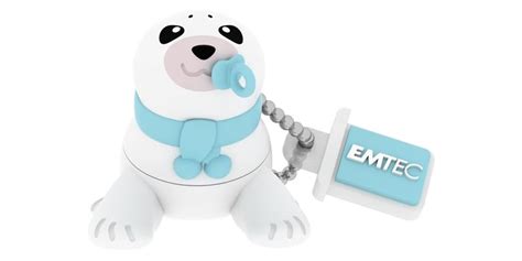 EMTEC 8GB USB Drive - Baby Seal