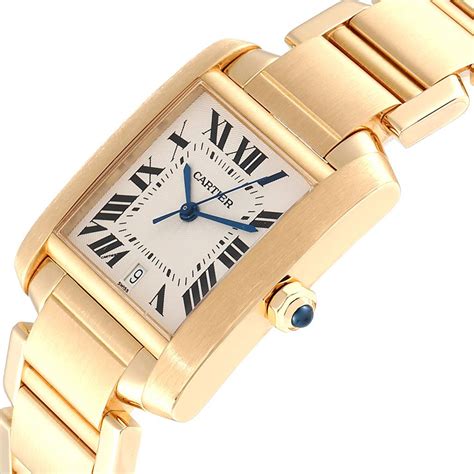 Cartier Tank Francaise Yellow Gold W50001R2 | Stock 25708 | SwissWatchExpo