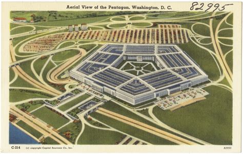 Aerial view of the Pentagon, Washington, D. C. - Digital Commonwealth