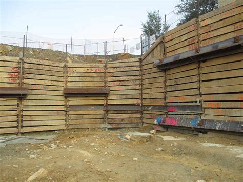 Pile and Lagging Walls | Wagman Geotechnical Construction