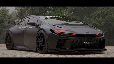 Toyota Prius Pro Black Edition Concept Feels Ready to Rock the 'Hybrid Reborn' Ethos - YouTube