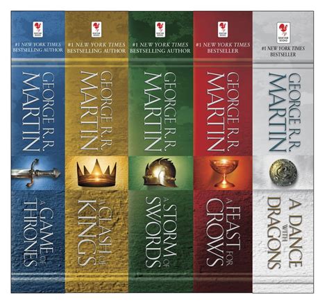 George R. R. Martin's A Game of Thrones 5-Book Boxed Set (Song of Ice ...